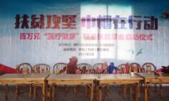 扶贫攻坚，百万元“医疗健康”基金启动！